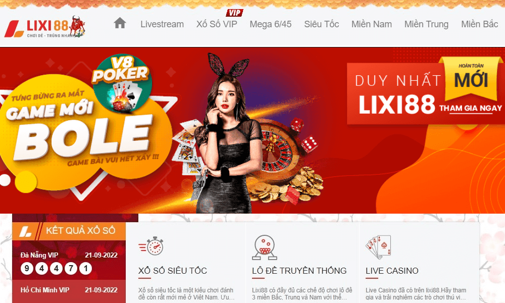 Review về thương hiệu Lixi88 - Tân binh dẫn đầu thị trường