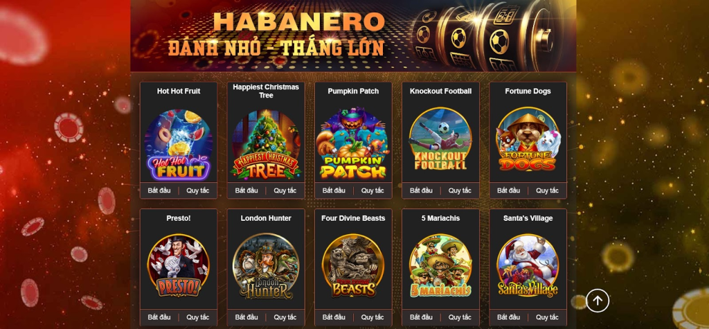 Slots game tại sảnh NPH Habanero